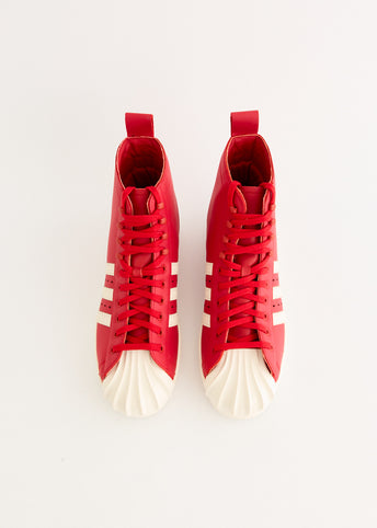 x Thug Club Superstar Boot Luxe 'Red' Sneakers