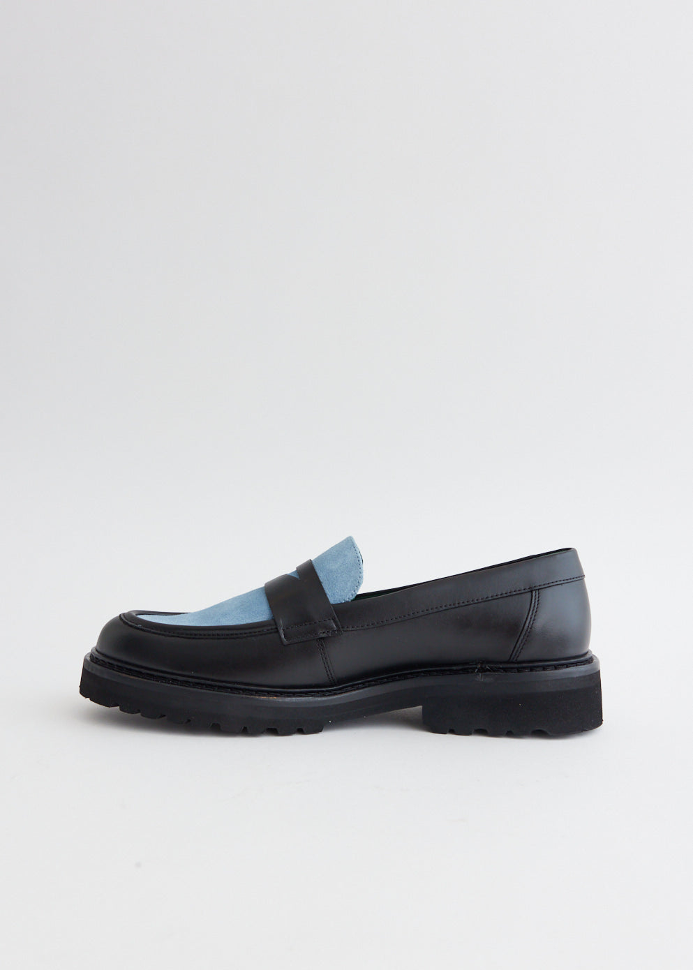 Richee Two-Tone Penny Loafers