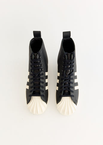 x Thug Club Superstar Boot Luxe 'Core Black' Sneakers