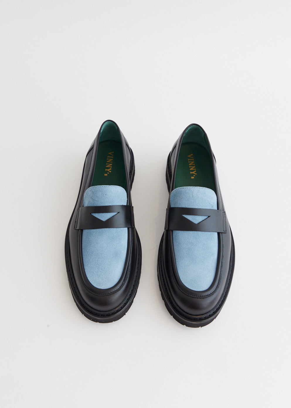 Richee Two-Tone Penny Loafers