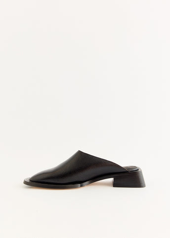 Rune Black Mules