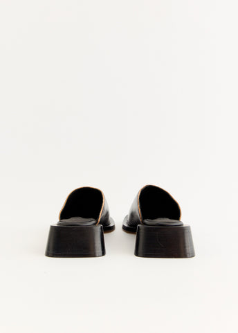 Rune Black Mules