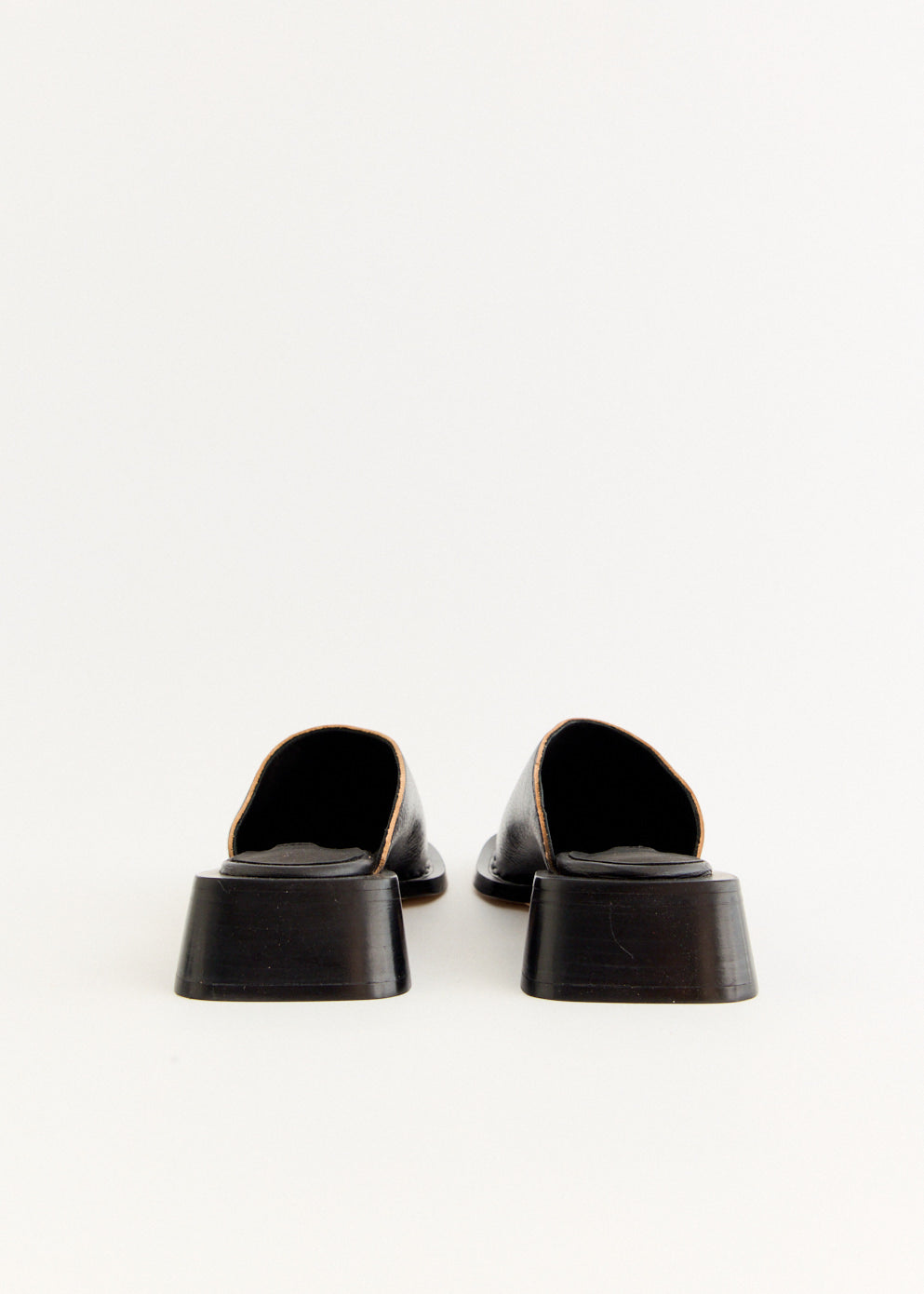 Rune Black Mules