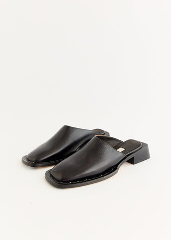 Rune Black Mules