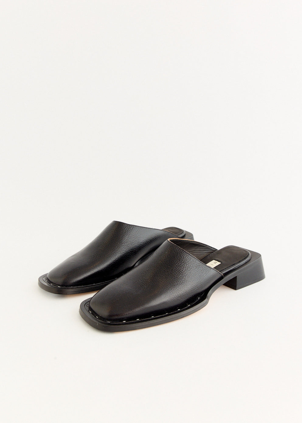 Rune Black Mules