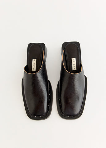 Rune Black Mules
