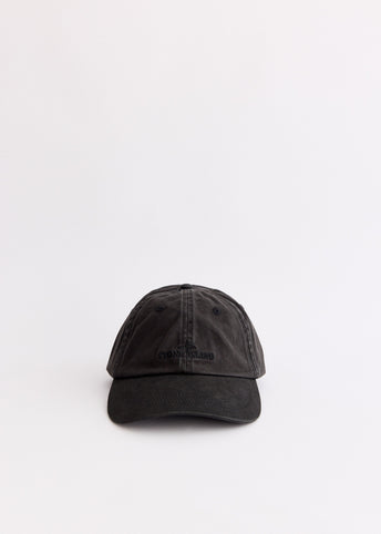 Brushed Cotton Gabardine Cap