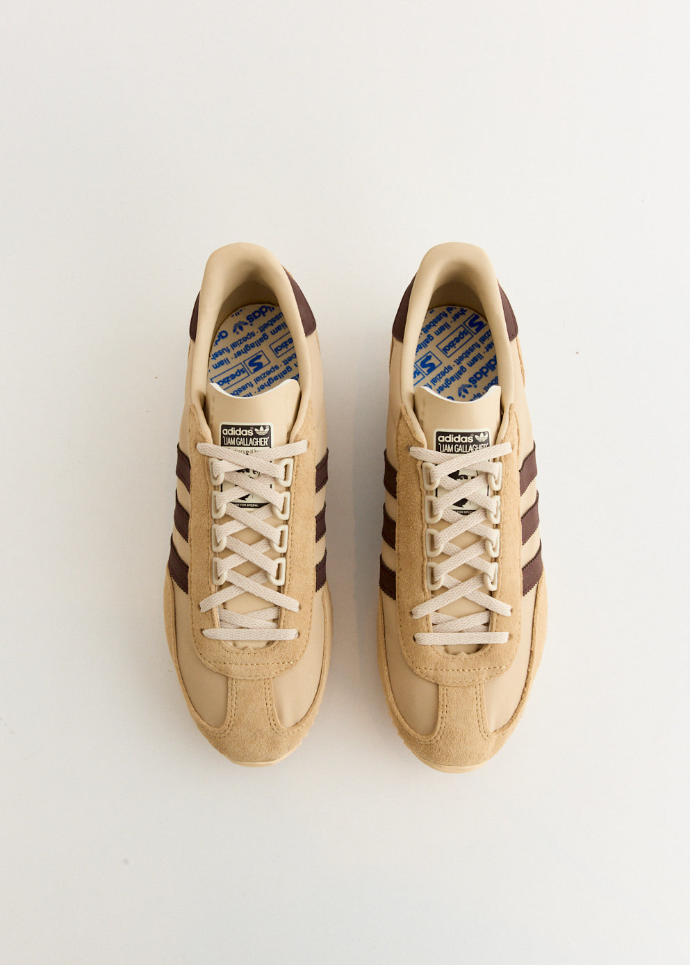 x Liam Gallagher Achille Spezial 'Stone Khaki' Sneakers