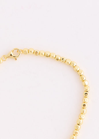 Bead Chain Gold Bracelet
