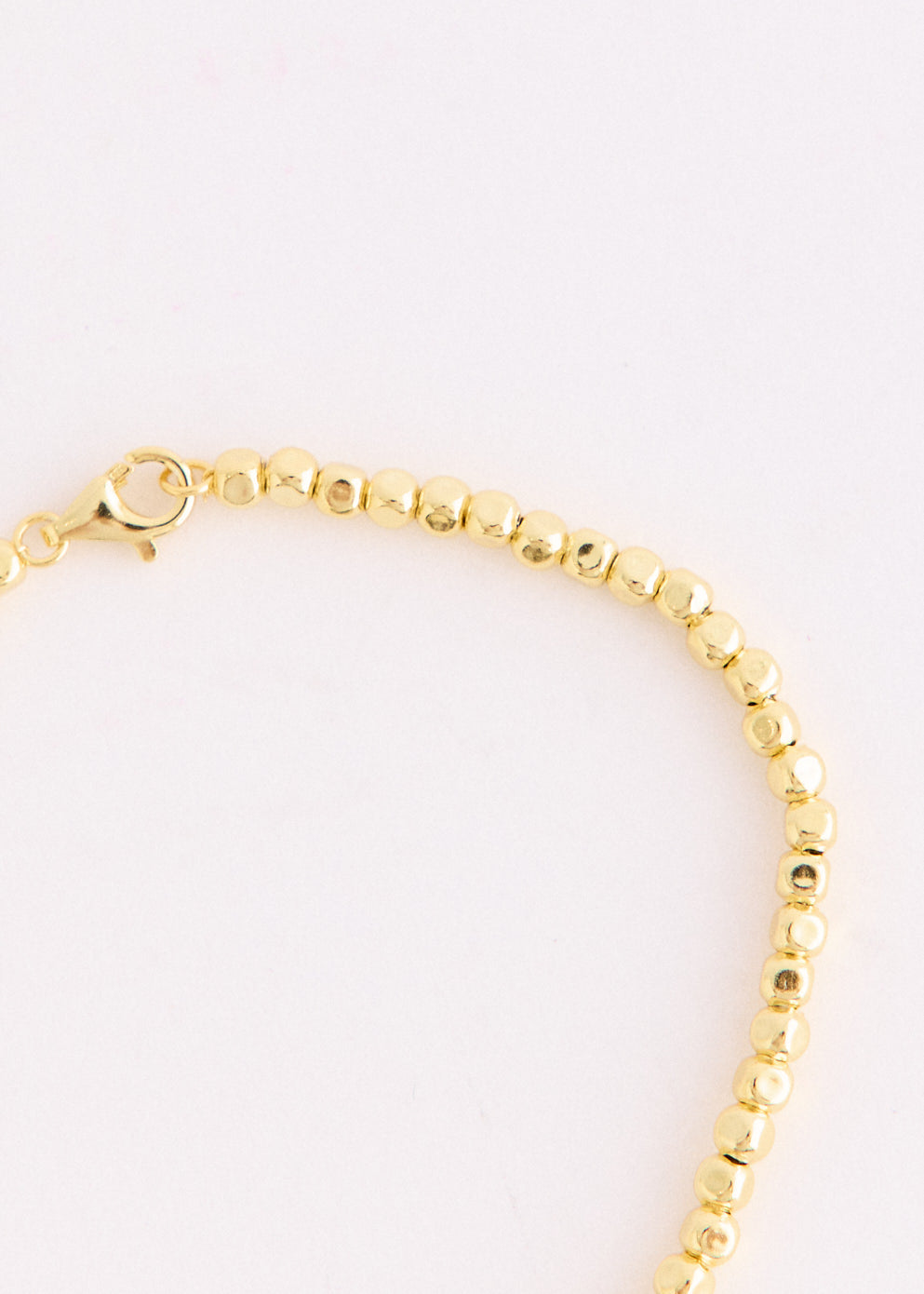 Bead Chain Gold Bracelet