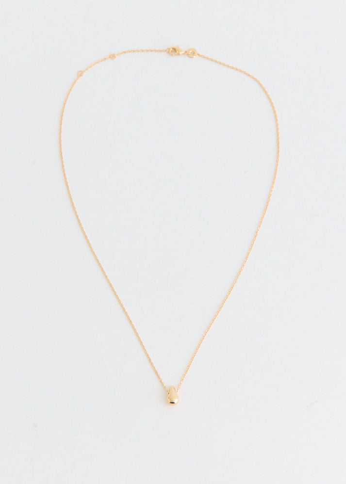 Gold Tear Drop Necklace