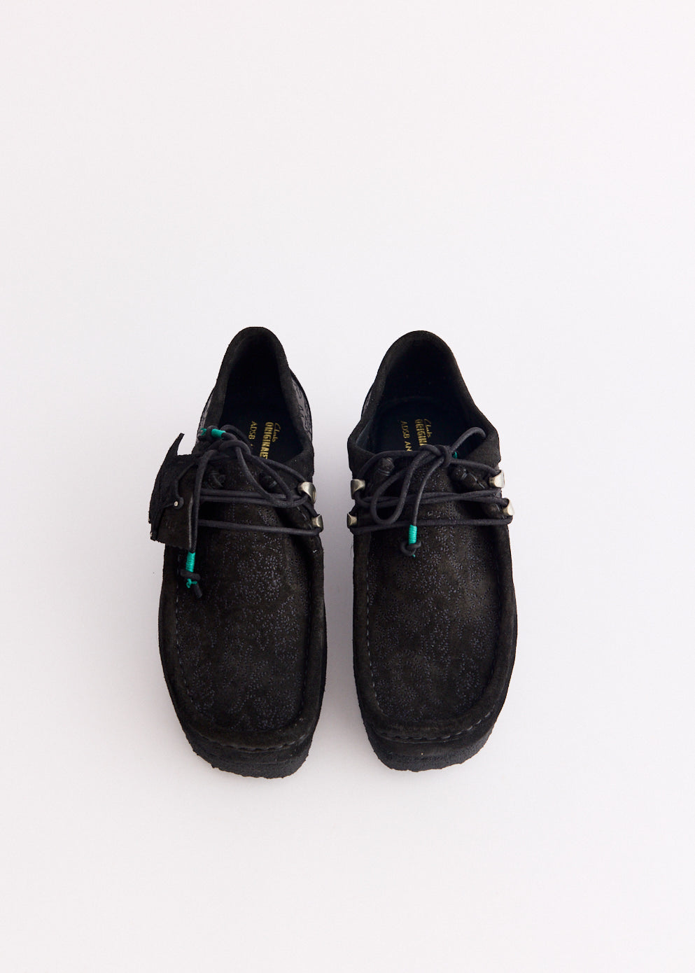 x Andersson Bell Wallabee 'Black Embroidery' Shoes
