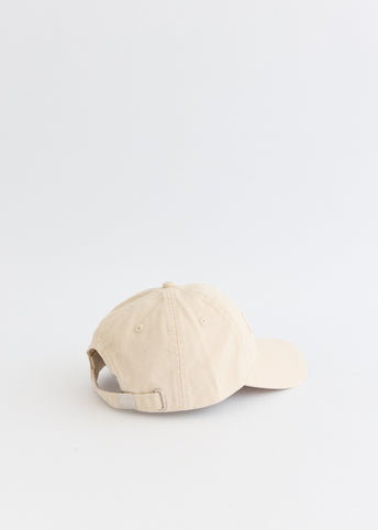 Washed Cotton Canvas Cap