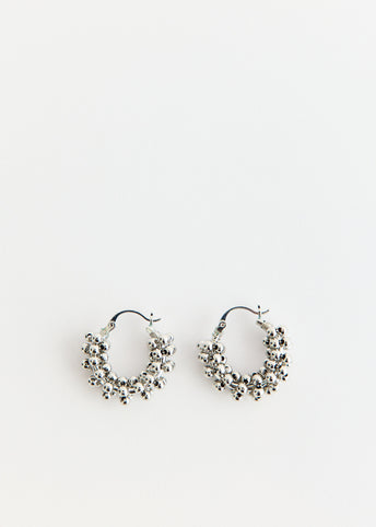 Beaded Hoop Earrings