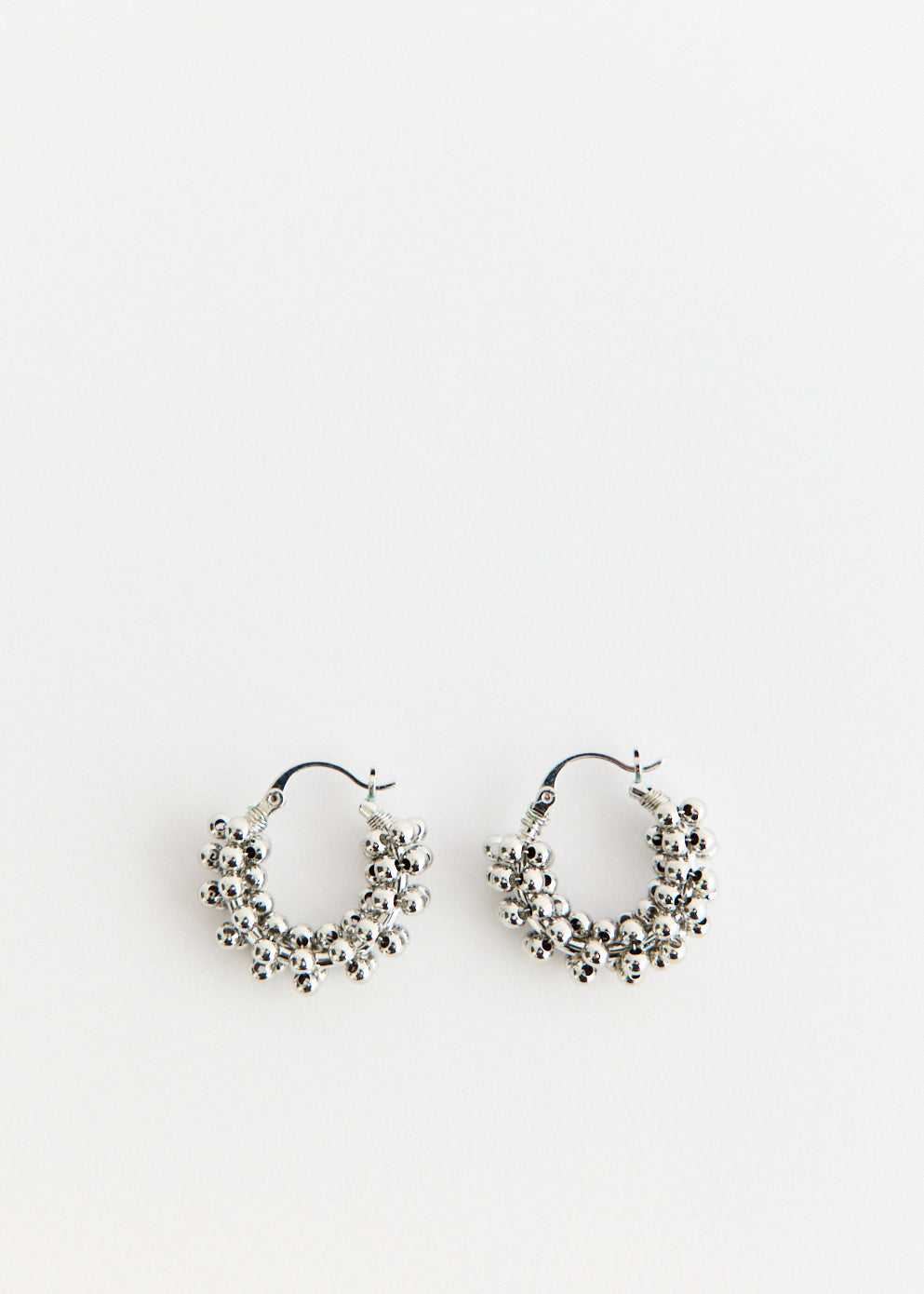 Beaded Hoop Earrings