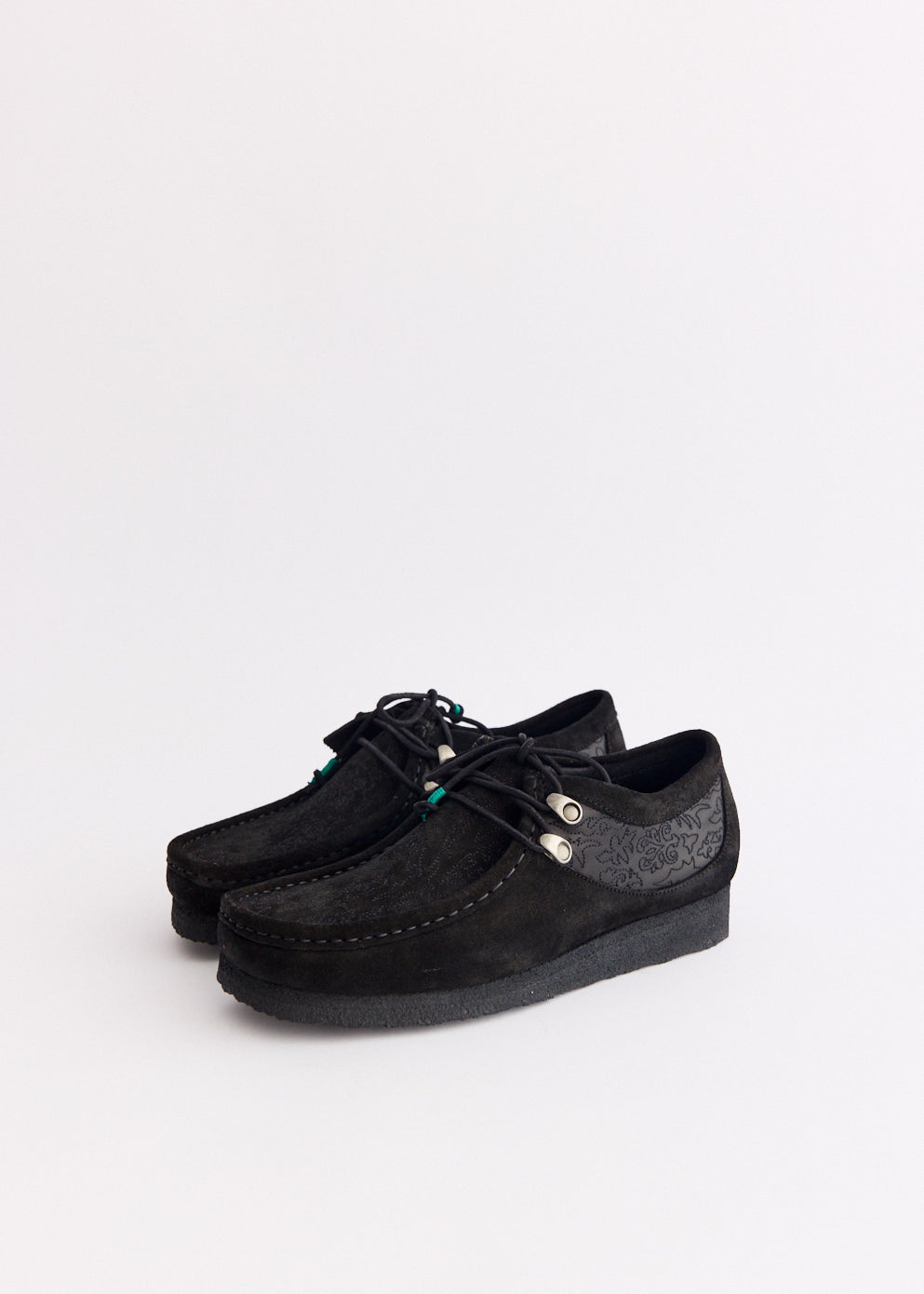 x Andersson Bell Wallabee 'Black Embroidery' Shoes