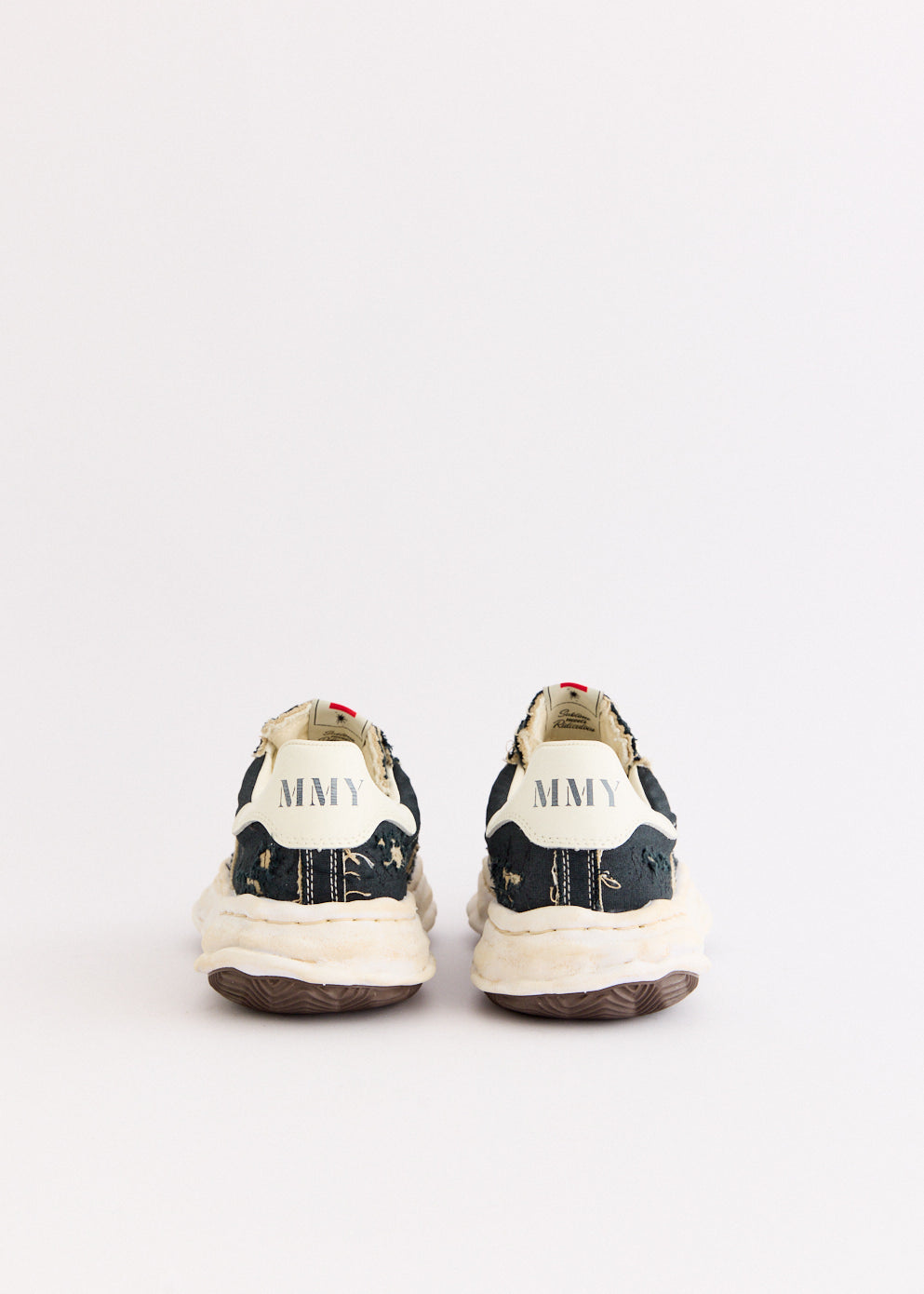 Blakey Low Ripped and Overdye Sneakers