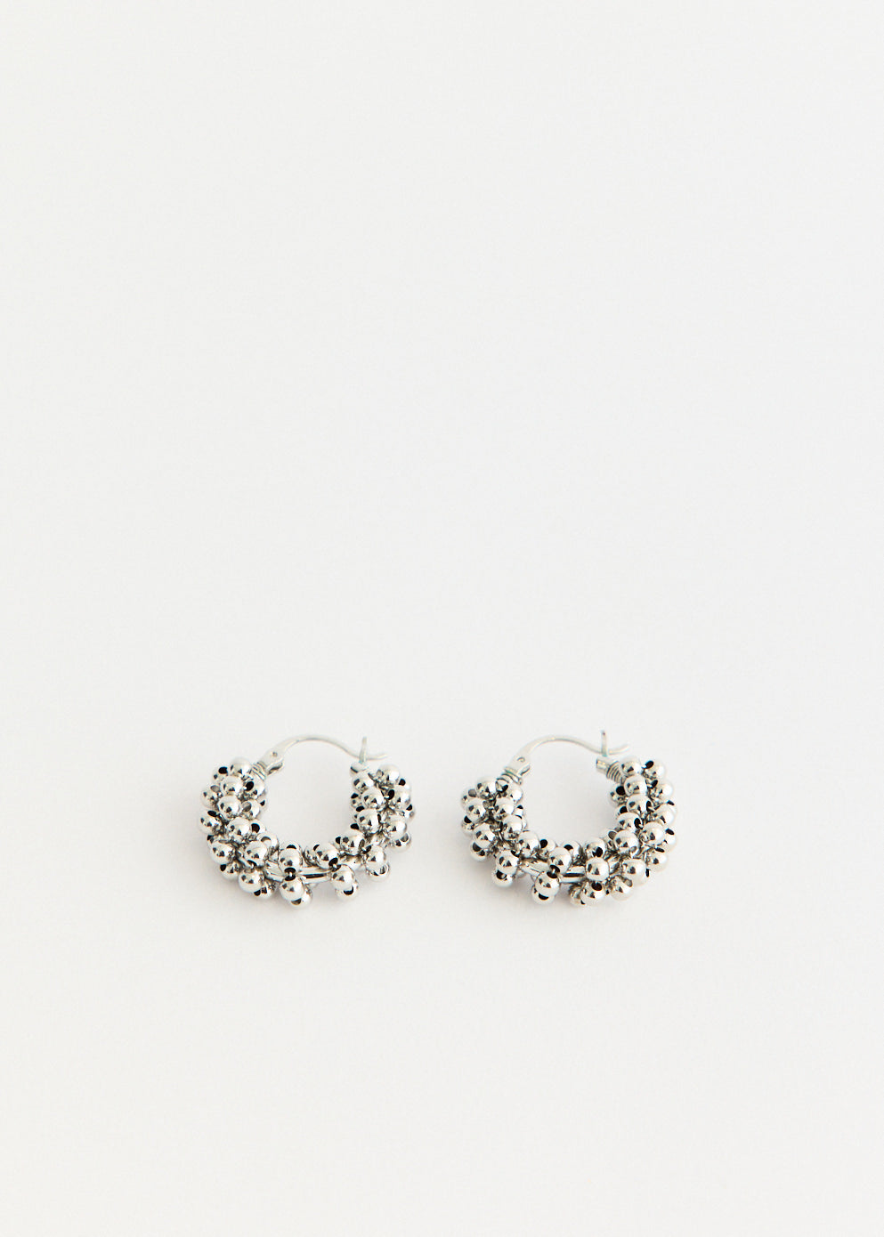 Beaded Hoop Earrings