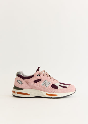 MADE in UK 991v2 'Deauville Mauve' Sneakers