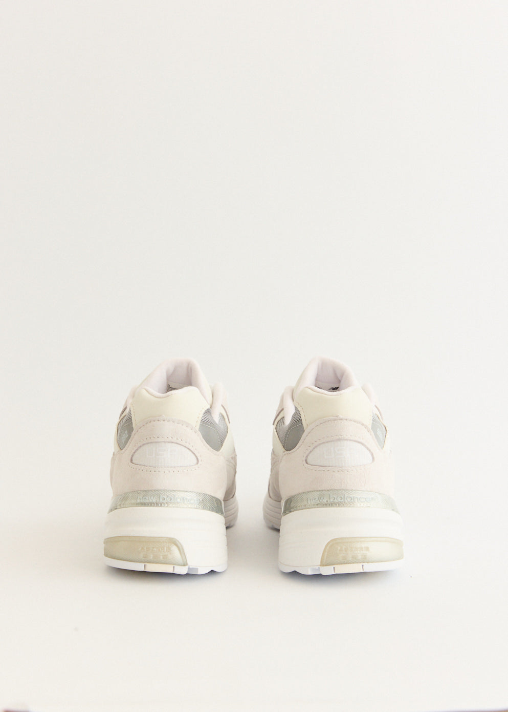Made in USA 992 'White Reflection' Sneakers