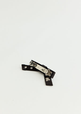 Eyelet Bow Barrette