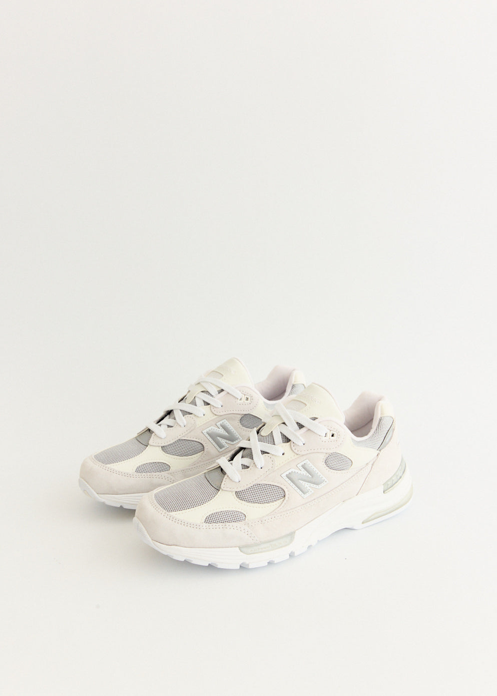 Made in USA 992 'White Reflection' Sneakers