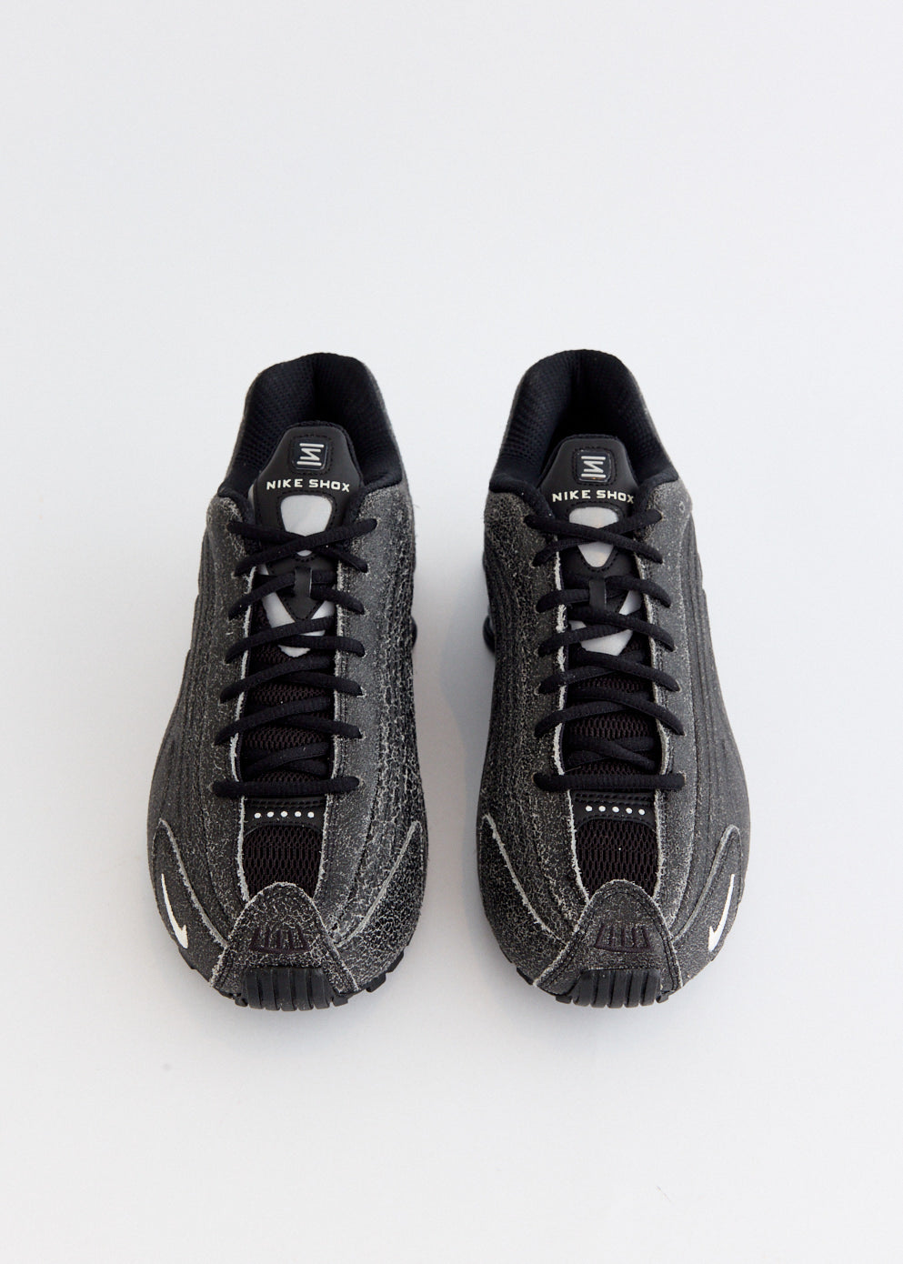 Shox R4 'Distressed Leather' Sneakers