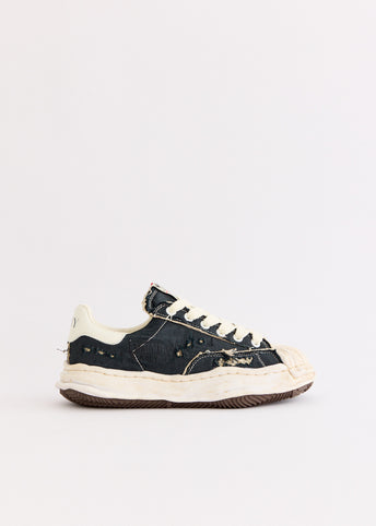 Blakey Low Ripped and Overdye Sneakers