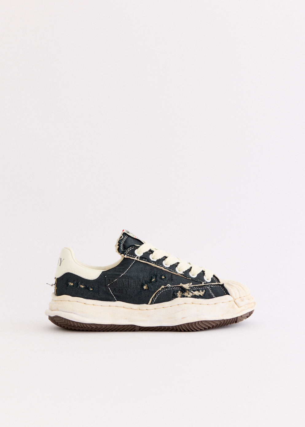 Blakey Low Ripped and Overdye Sneakers