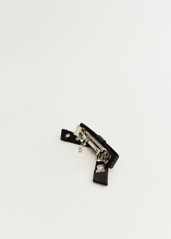 Eyelet Bow Barrette