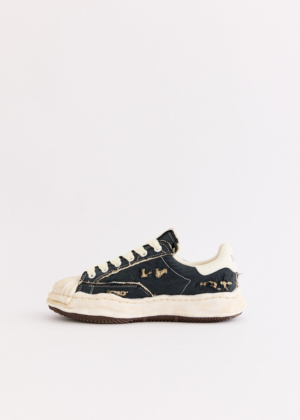 Blakey Low Ripped and Overdye Sneakers