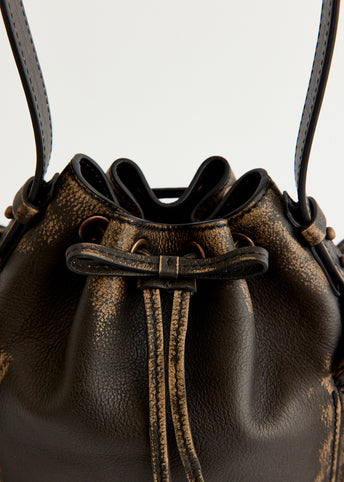 Multipocket Mini Bucket Bag