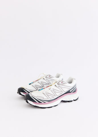 XT-6 'White Dusky Orchid' Sneakers