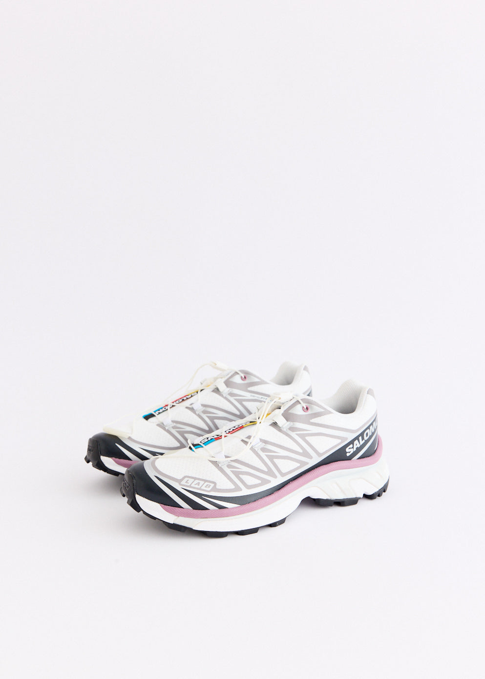 XT-6 'White Dusky Orchid' Sneakers