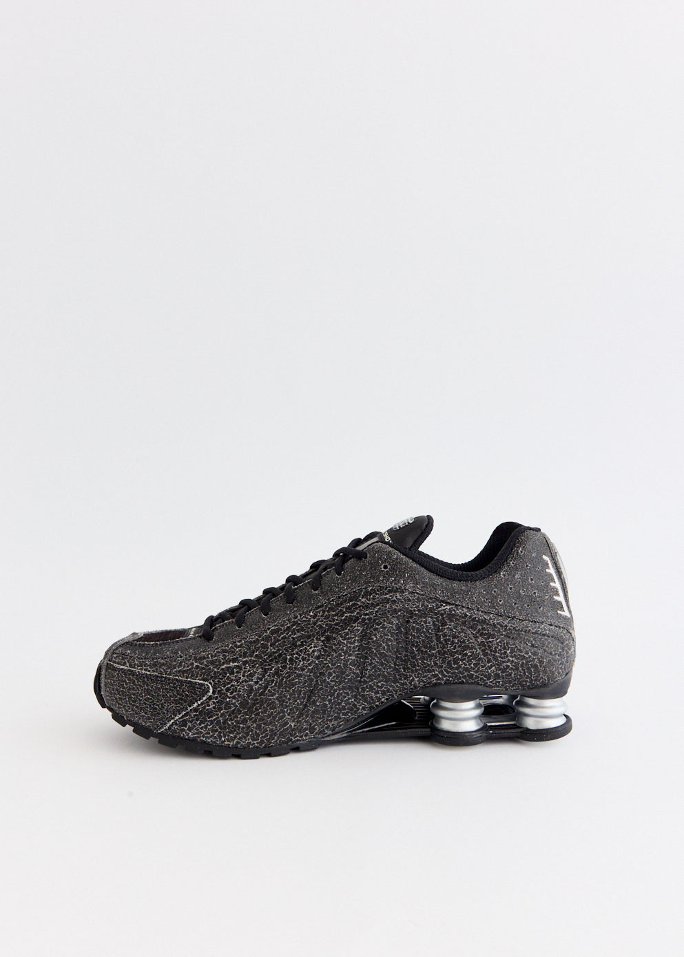 Shox R4 'Distressed Leather' Sneakers