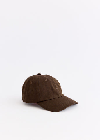 Cotton Wool Herringbone Twill 6-Panel Cap