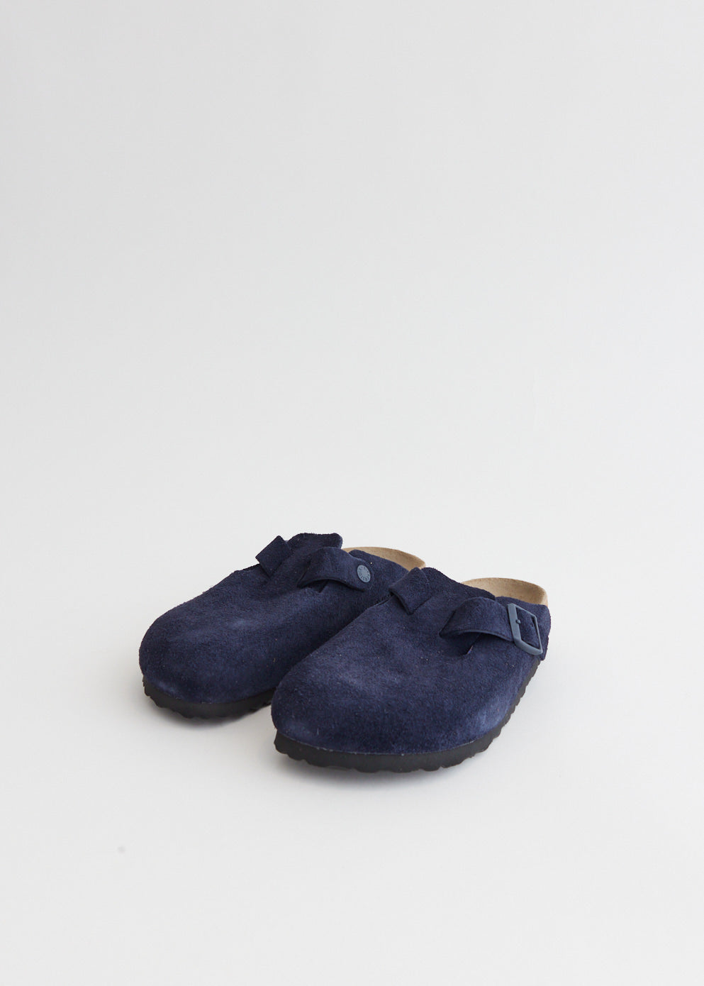 Boston SFB 'Midnight Suede Leather' Narrow Slides