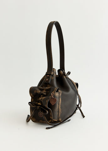 Multipocket Mini Bucket Bag