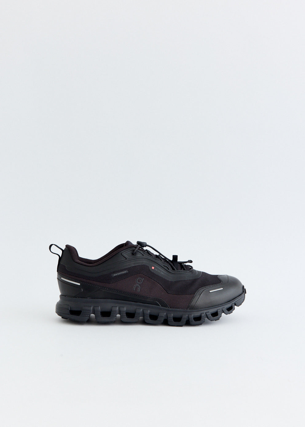 Cloud 6 Geo Waterproof 'Black Magnet' Sneakers