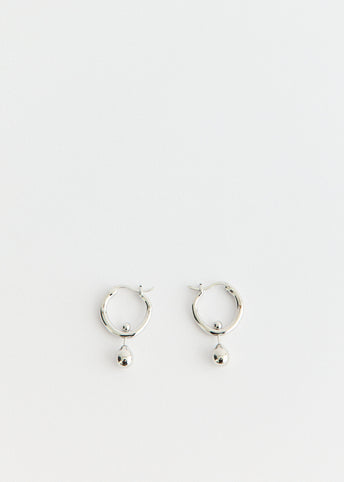 Needle Hoop Earrings