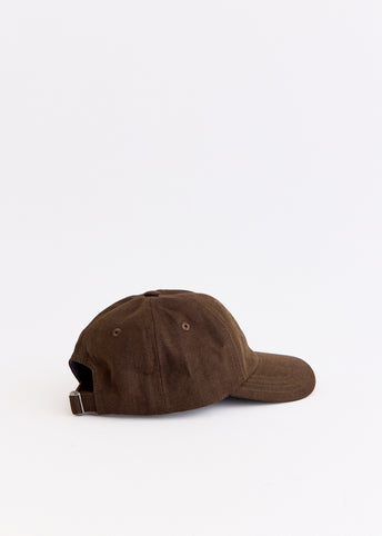 Cotton Wool Herringbone Twill 6-Panel Cap