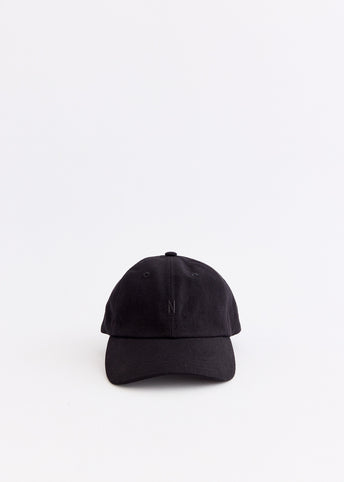 Cotton Wool Herringbone Twill 6-Panel Cap