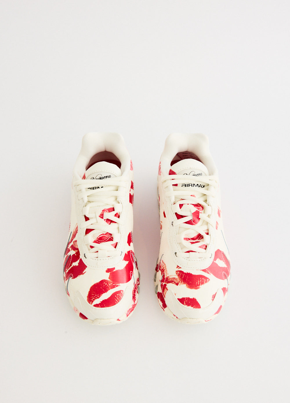 x Vaquera Women's Air Max Dn8 'Sail Prime Red' Sneakers