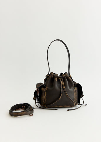 Multipocket Mini Bucket Bag