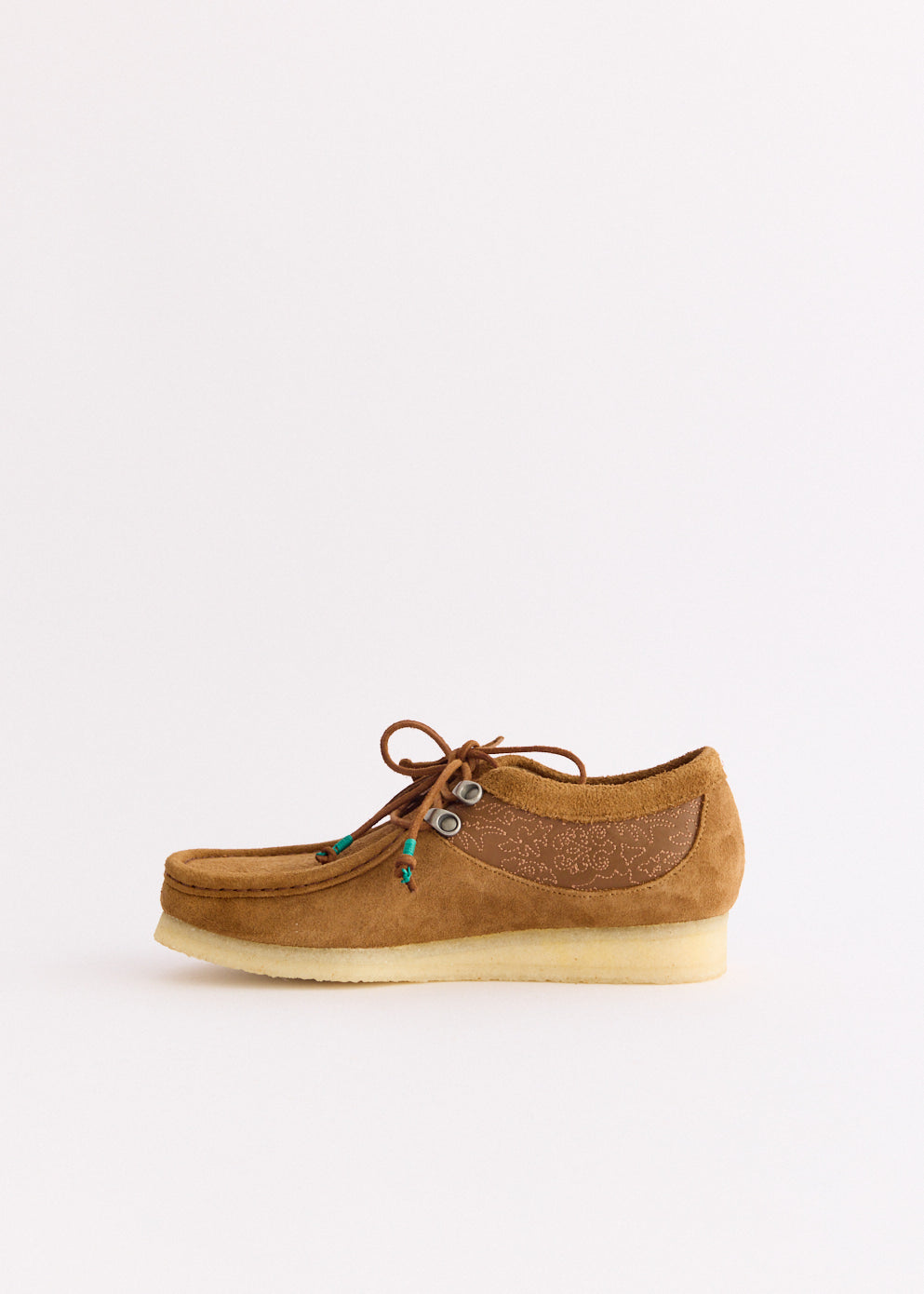 x Andersson Bell Wallabee 'Tan Embroidery' Shoes