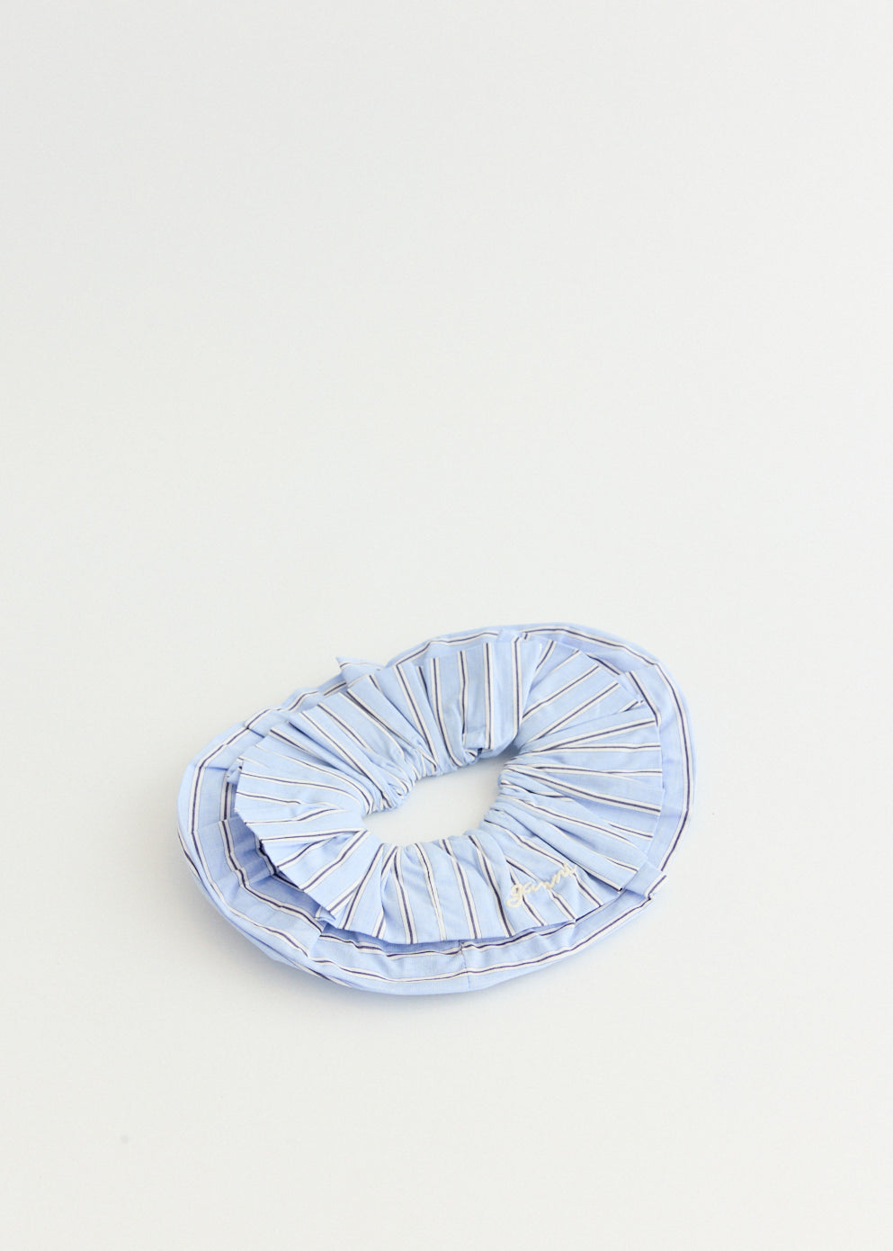 Stripe Cotton Scrunchie