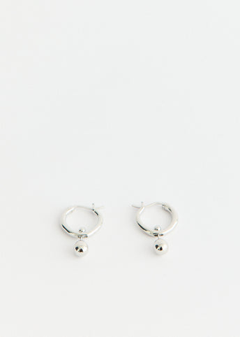 Needle Hoop Earrings