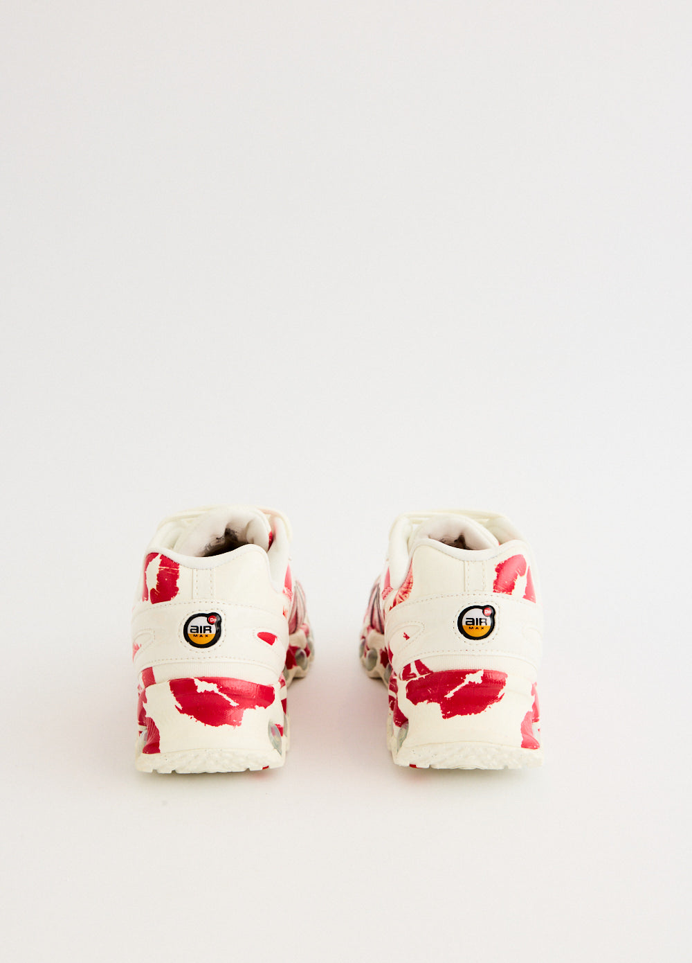 x Vaquera Women's Air Max Dn8 'Sail Prime Red' Sneakers