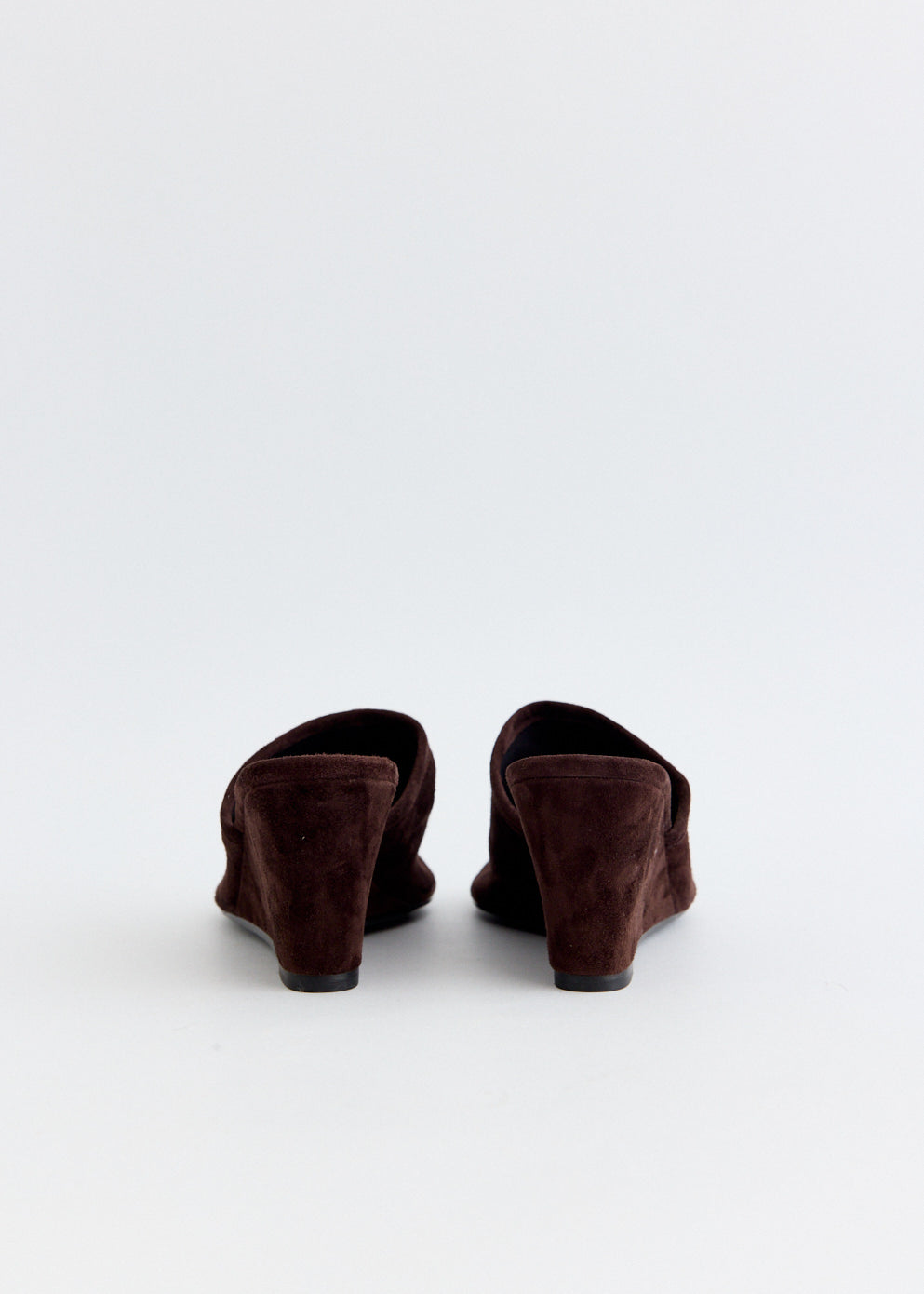Suede Bandeau Wedge
