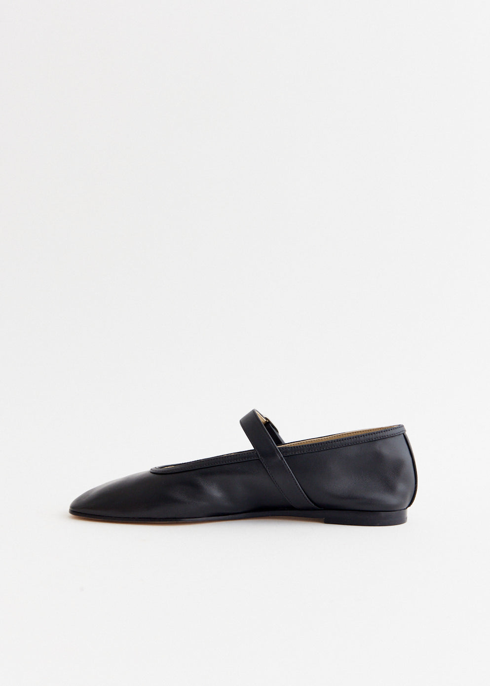 Ballet Mary Jane Leather Flats